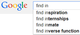 Google Inspiration Search 2